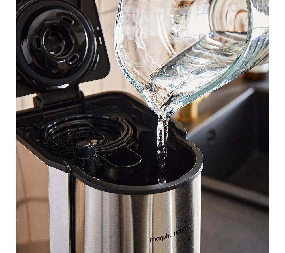 MORPHY RICHARDS Tazza Pour & Go 162105 Filter Coffee Machine - Silver image number 5 of 15