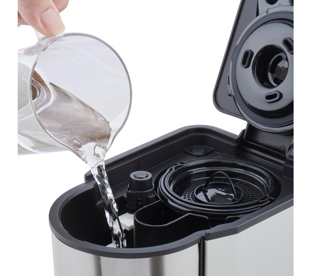 MORPHY RICHARDS Tazza Pour & Go 162105 Filter Coffee Machine - Silver image number 6 of 15