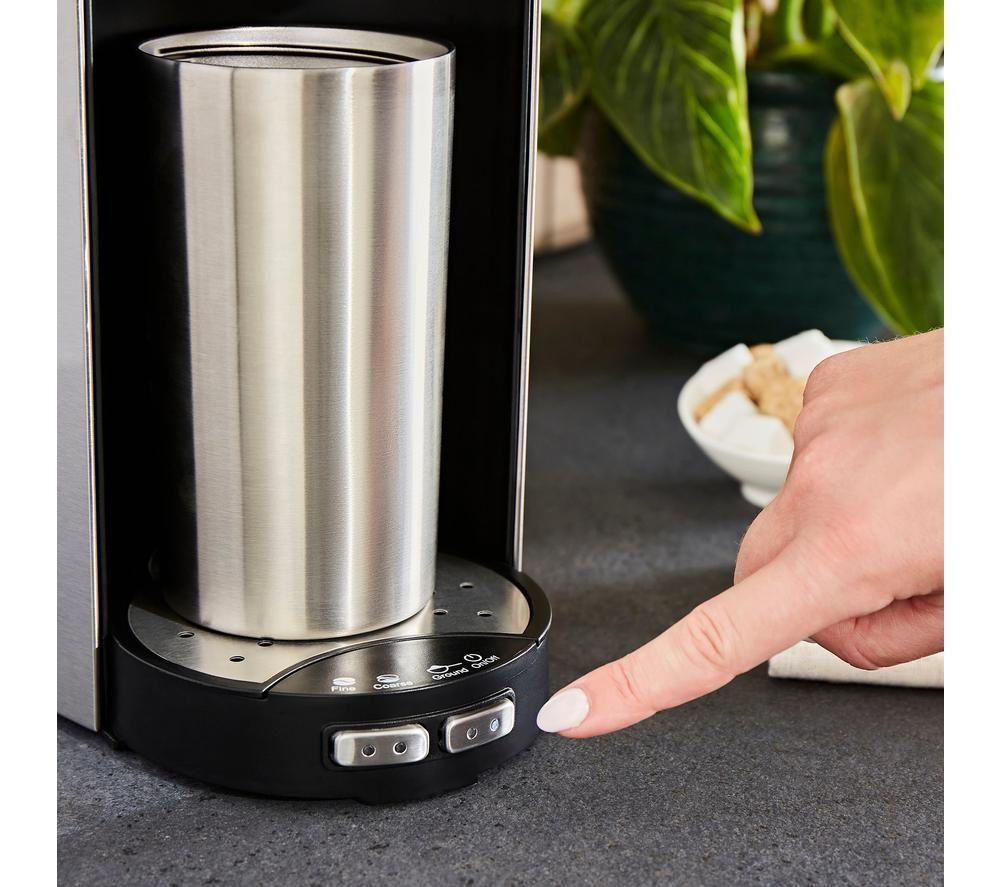 MORPHY RICHARDS Tazza Pour & Go 162105 Filter Coffee Machine - Silver image number 11 of 15