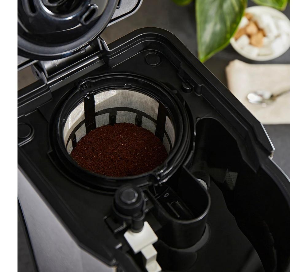 MORPHY RICHARDS Tazza Pour & Go 162105 Filter Coffee Machine - Silver image number 13 of 15