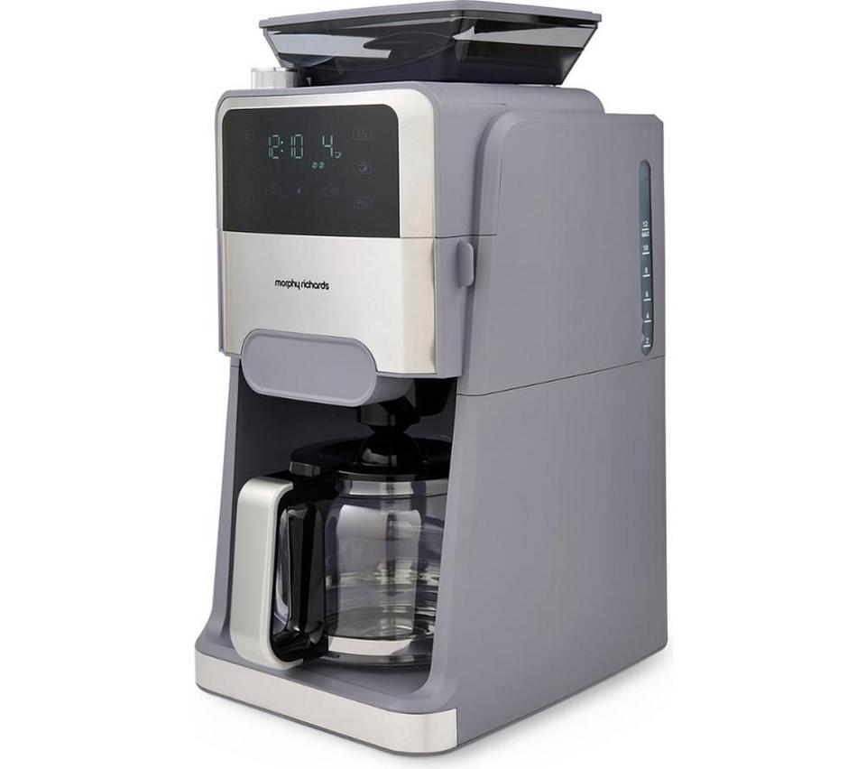 MORPHY RICHARDS Zino 162107 Bean to Cup Filter Coffee Machine - Stone