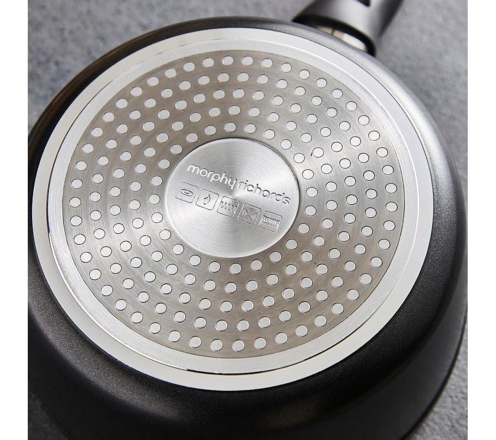 MORPHY RICHARDS 3-piece Non-stick Saucepan Set - Graphite image number 7 of 9