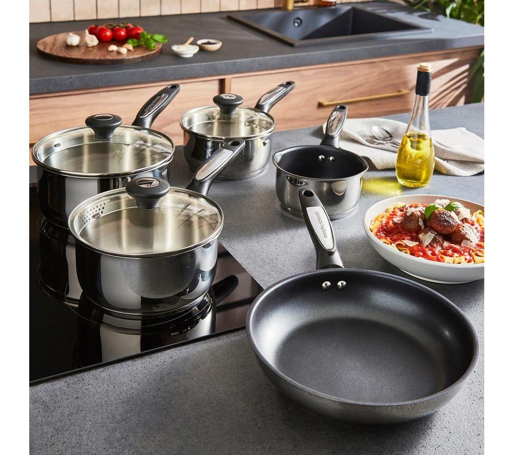 MORPHY RICHARDS 5-piece Cookware Set - Stainless Steel image number 6 of 13