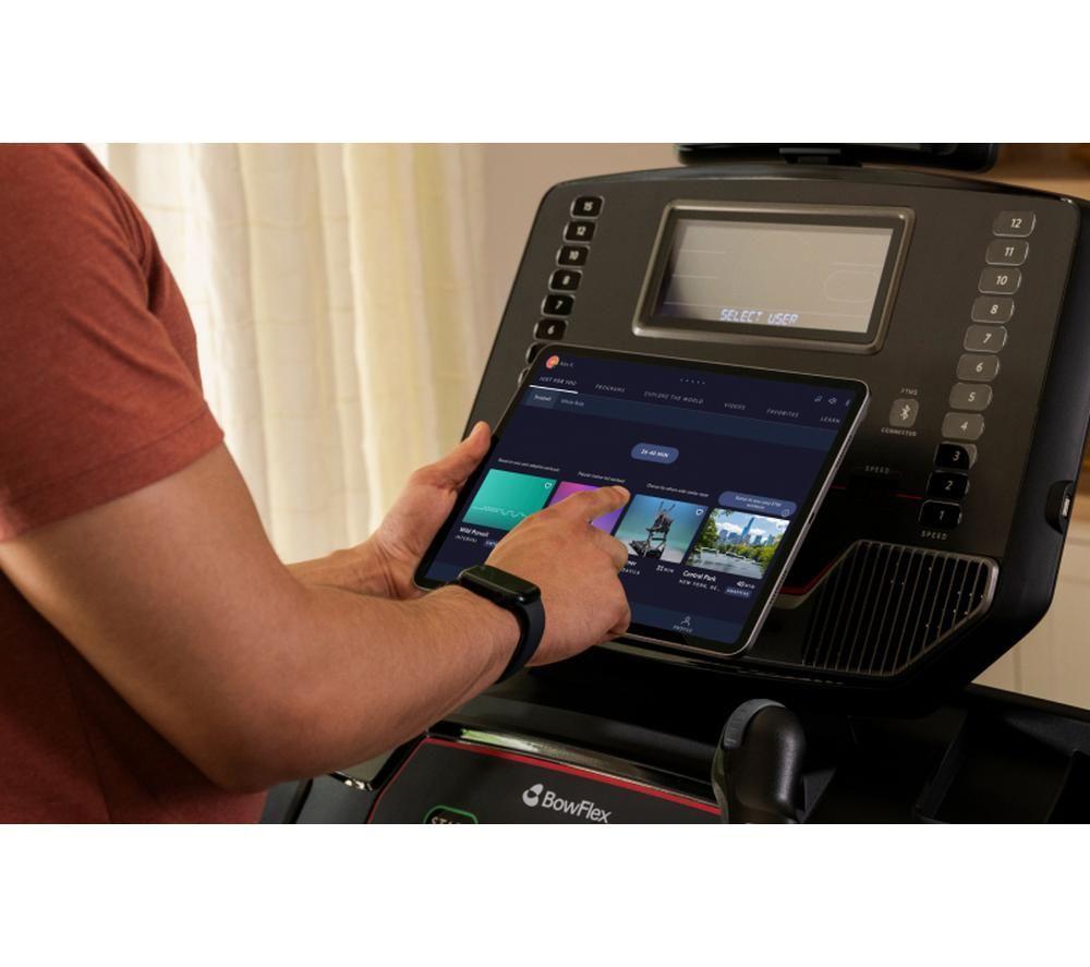 BOWFLEX T9 Smart Bluetooth Folding Treadmill - Black image number 10 of 12