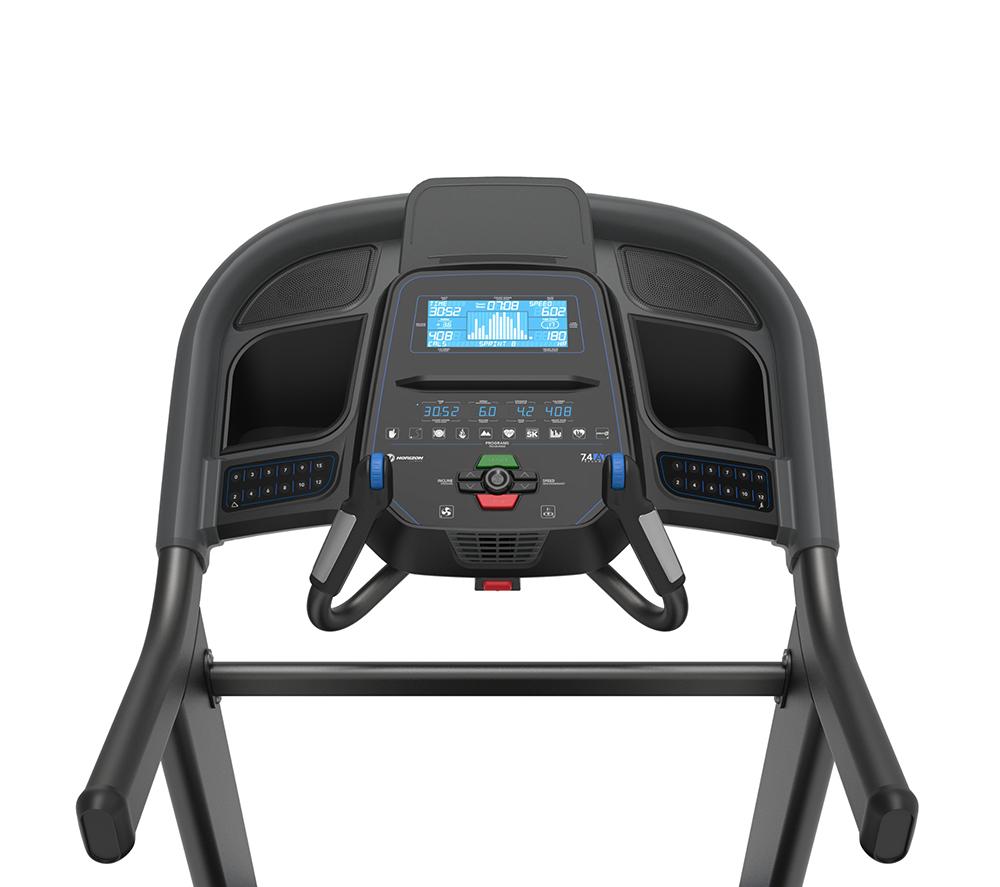 HORIZON FITNESS 7.4AT-24 Smart Bluetooth Treadmill - Black image number 9 of 12