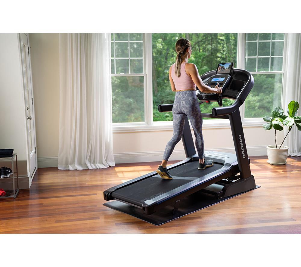 HORIZON FITNESS 7.4AT-24 Smart Bluetooth Treadmill - Black image number 11 of 12