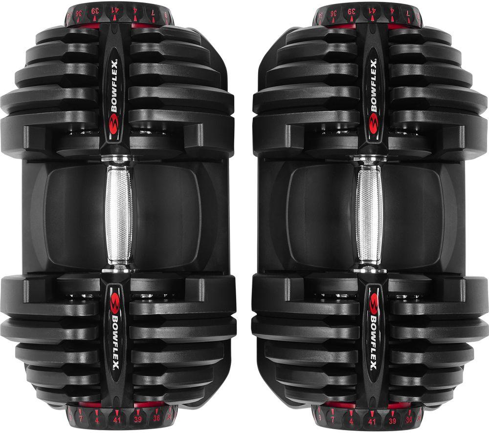 BOWFLEX SelectTech 1090i Dumbbell - Set of 2, Black image number 2 of 4