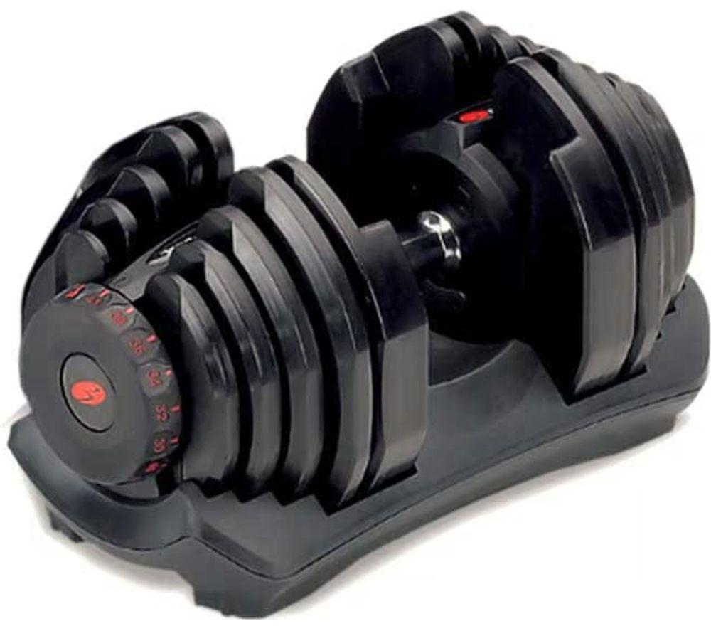 BOWFLEX SelectTech 1090i Dumbbell - Black, Black