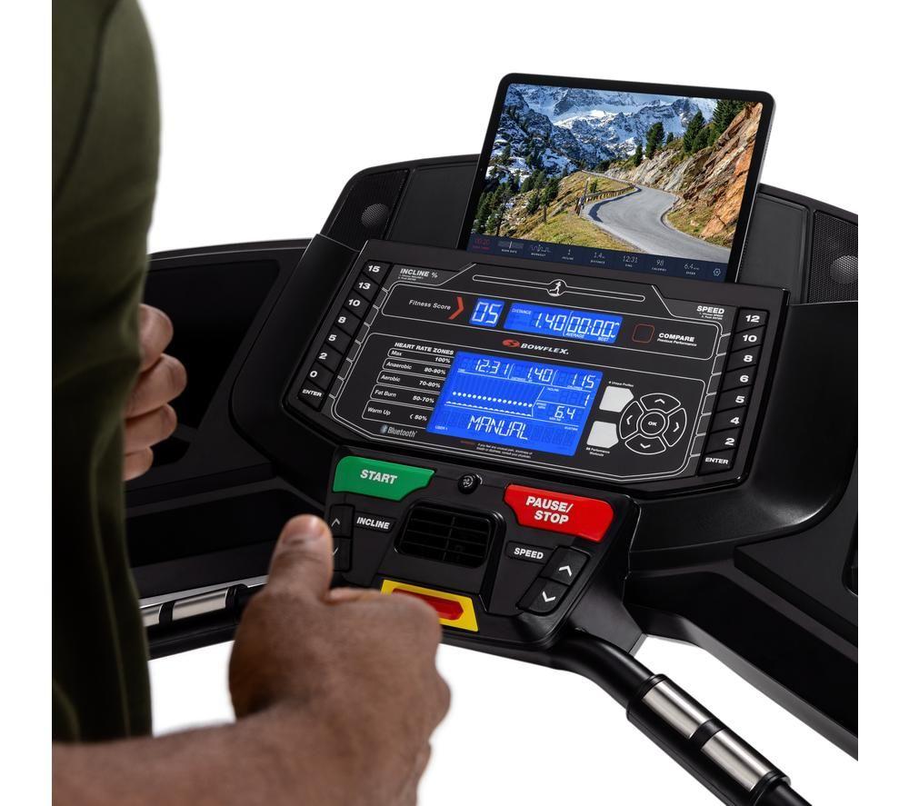 BOWFLEX BXT8Ji Smart Bluetooth Folding Treadmill - Black image number 5 of 6