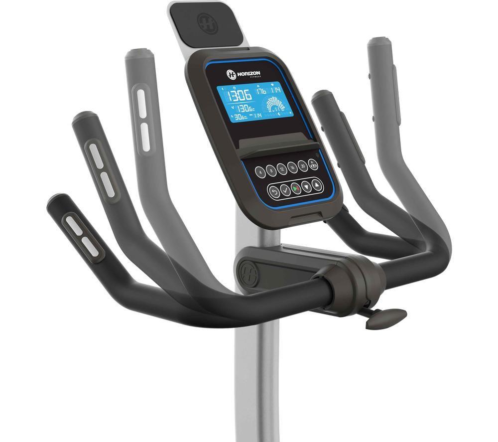 HORIZON FITNESS HCB0243-03 Paros 3.0 Upright Exercise Bike - Black image number 2 of 10