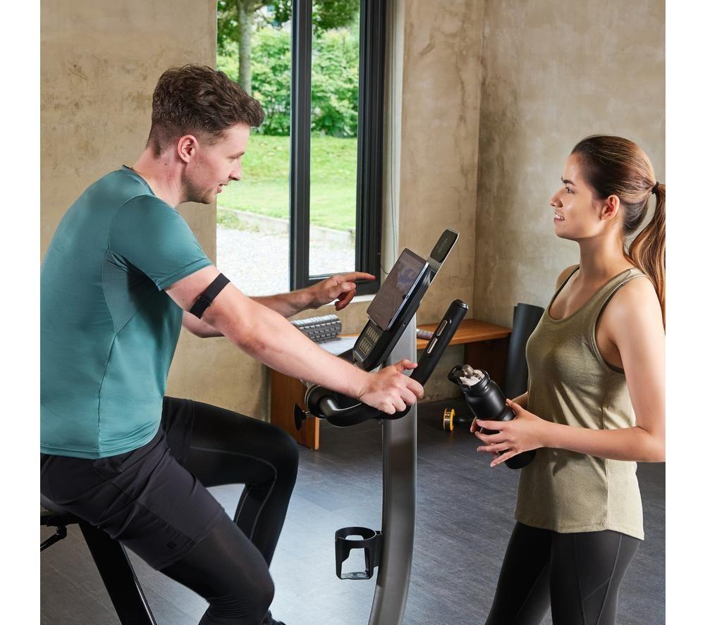 HORIZON FITNESS HCB0243-03 Paros 3.0 Upright Exercise Bike - Black image number 7 of 10