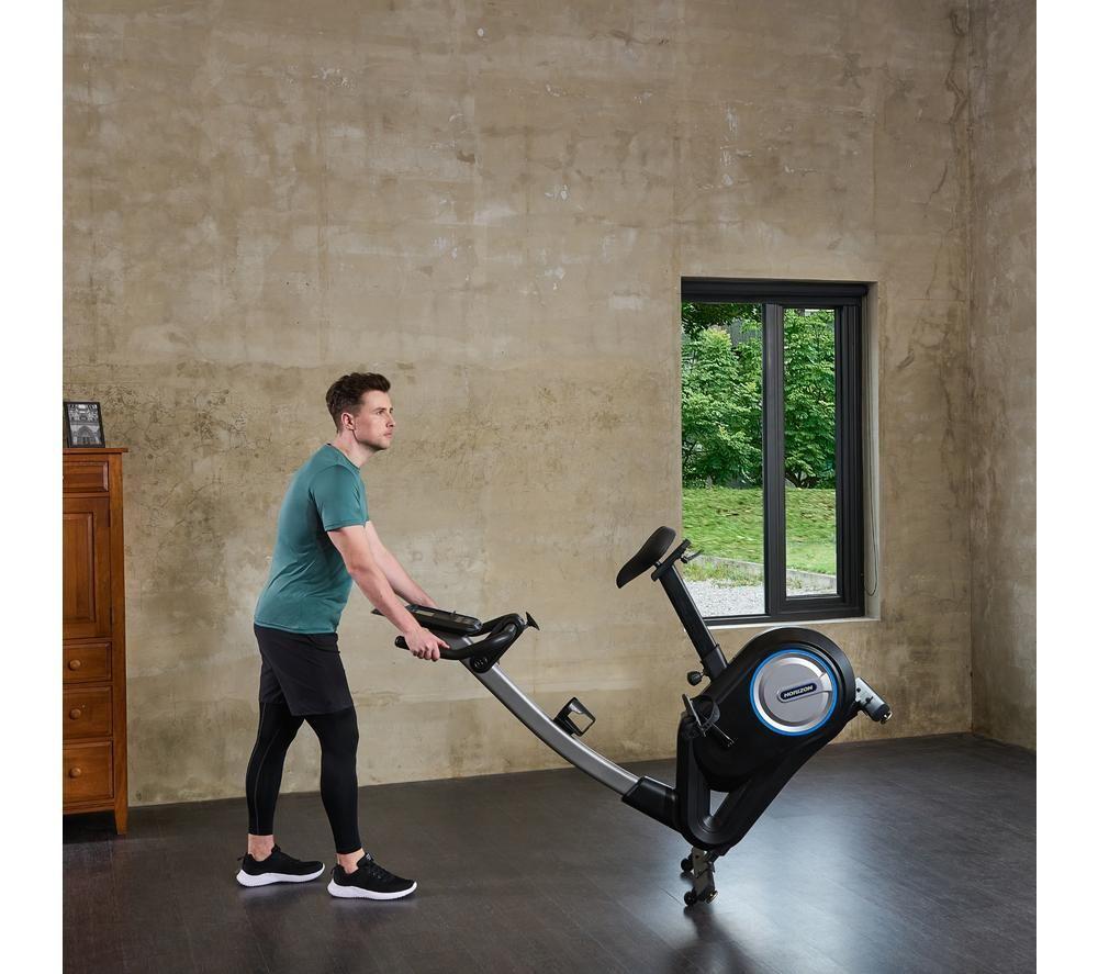 HORIZON FITNESS HCB0243-03 Paros 3.0 Upright Exercise Bike - Black image number 10 of 10