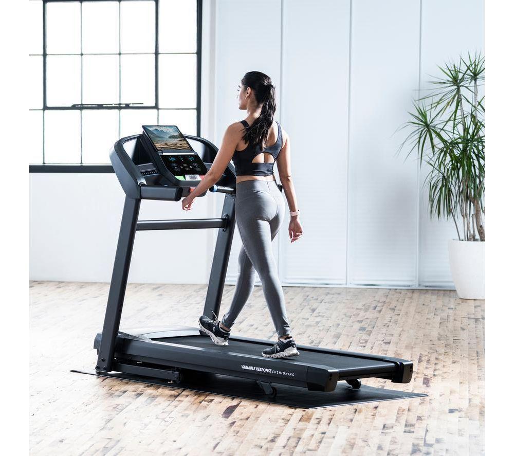 HORIZON FITNESS T202 Smart Bluetooth Treadmill - Black & Silver image number 3 of 5