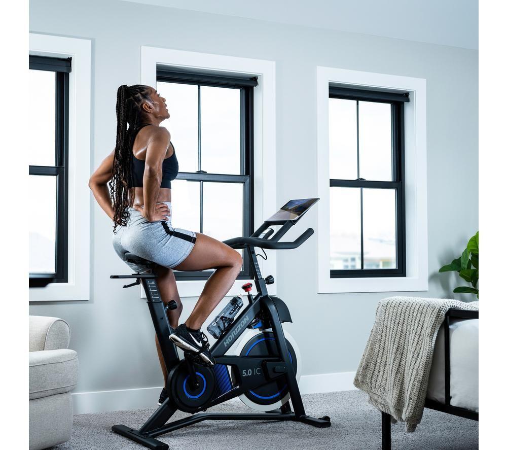 HORIZON FITNESS HFC0052-03 5.0IC Exercise Bike - Black image number 2 of 3