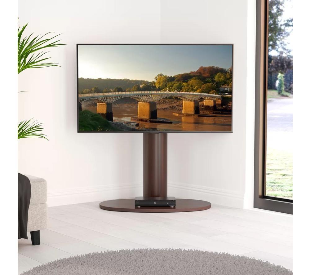 AVF Affinity Chepstow One FL930CHEW 930 mm TV Stand with Bracket for up to 65" TVs - Walnut image number 9 of 10