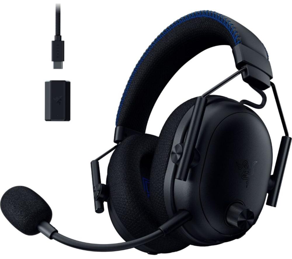 Razer Blackshark V3 Wireless Gaming Headset For Playstation - Black, Black