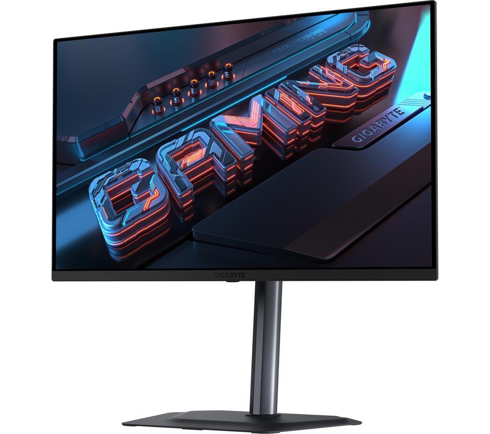 GIGABYTE MO27U2 4K Ultra HD 27" QD-OLED Gaming Monitor - Black image number 3 of 6