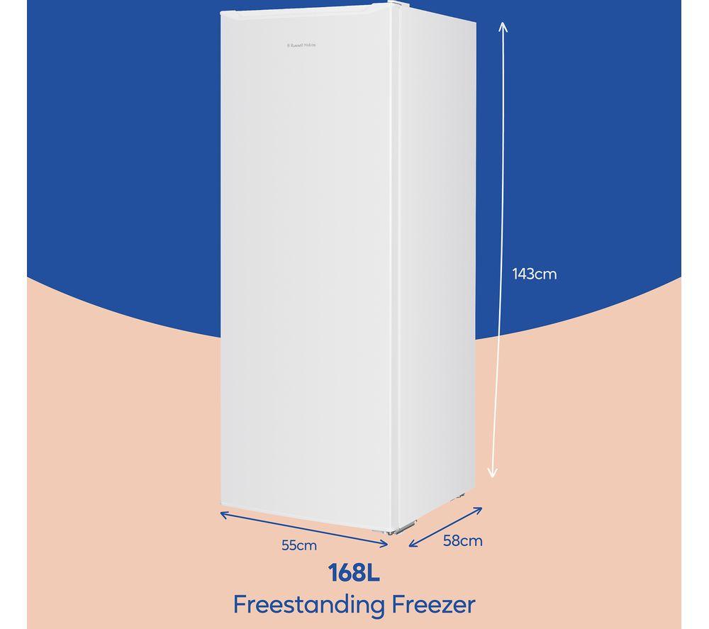 RUSSELL HOBBS RH143FZ552E1W Tall Freezer - White image number 3 of 10