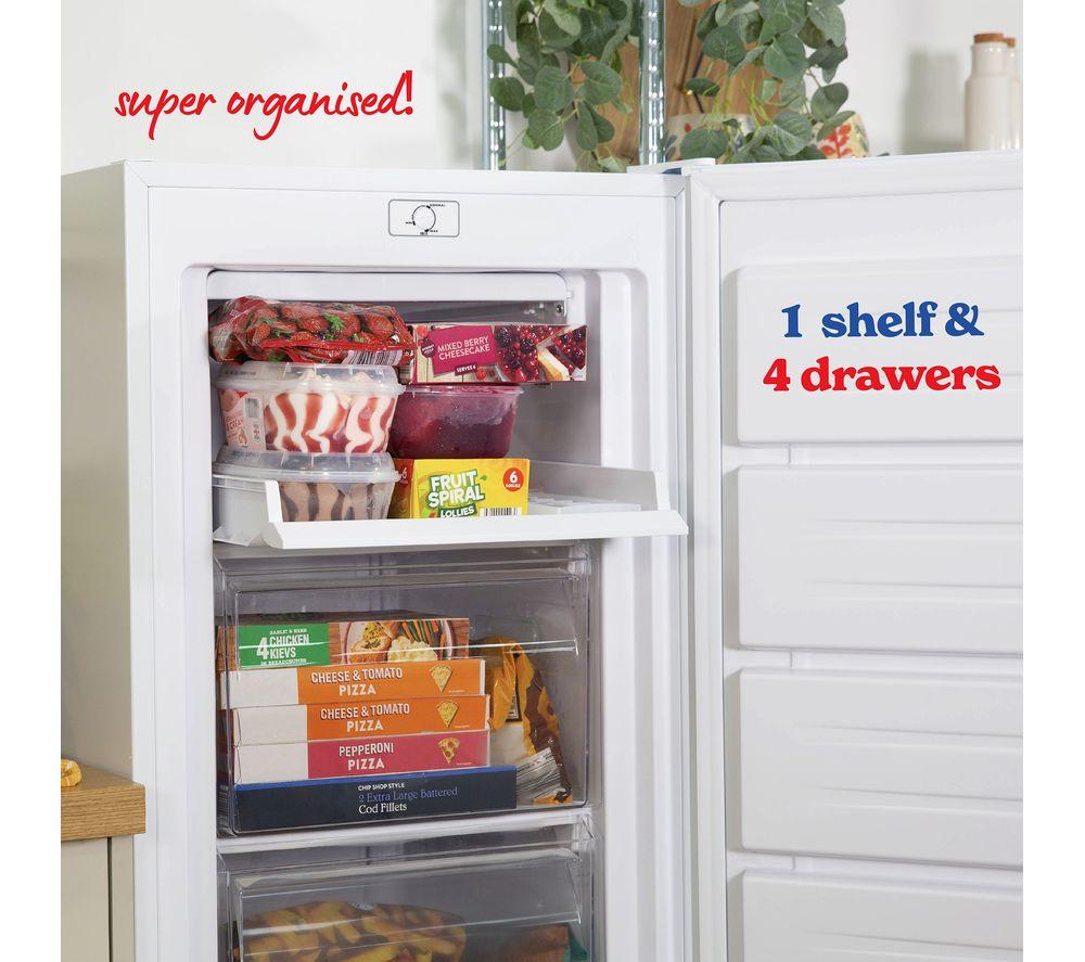 RUSSELL HOBBS RH143FZ552E1W Tall Freezer - White image number 7 of 10