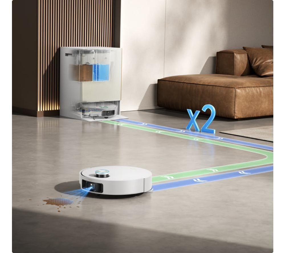 DREAME Matrix10 Ultra Robot Vacuum Cleaner - White image number 4 of 10