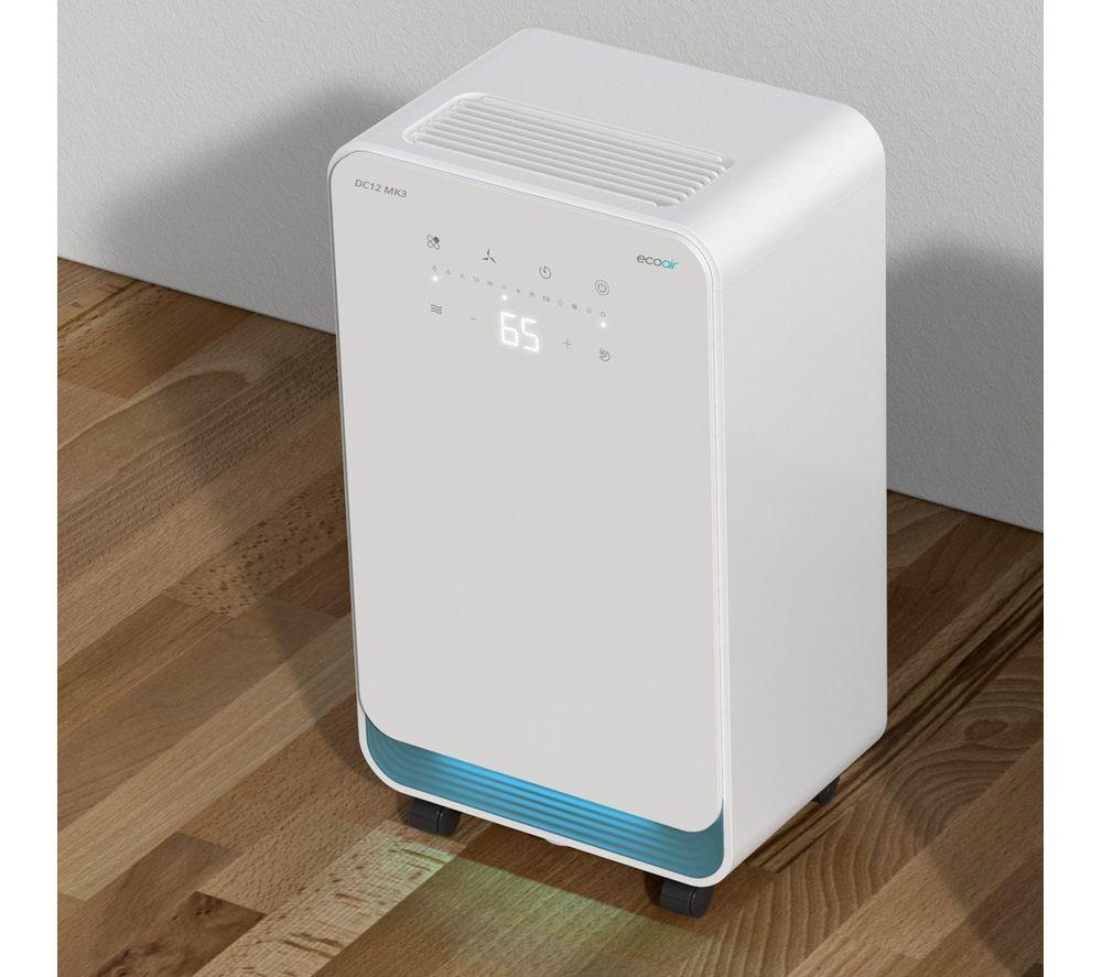 ECOAIR DC12 MK3 Compressor Dehumidifier - White image number 2 of 5