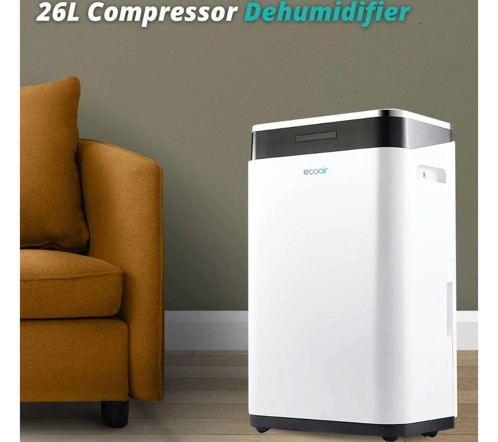 ECOAIR DC26 MK2 Compressor Dehumidifier - White image number 5 of 6