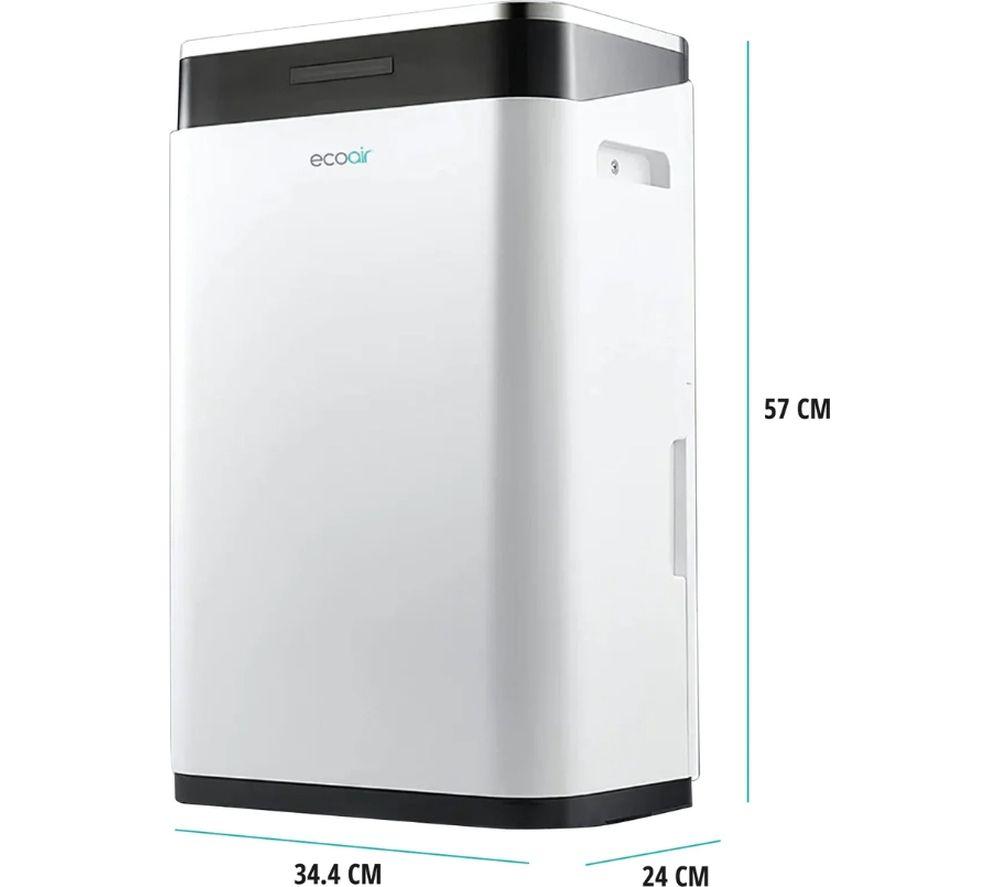 ECOAIR DC18 MK2 Compressor Dehumidifier - White image number 3 of 6