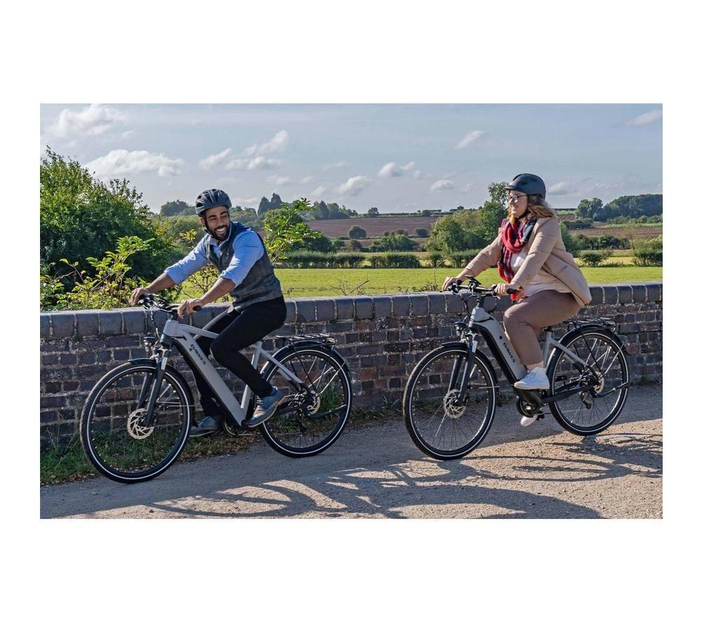 DAWES Spire 2.0 Cues Crossbar Medium Electric Bike - Black & Grey image number 3 of 11