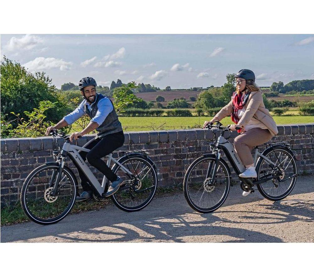 DAWES Spire 2.0 Cues Crossbar Large Electric Bike - Black & Grey image number 10 of 11