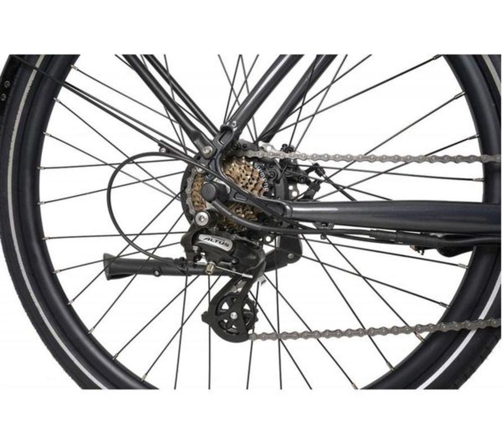 DAWES Scenic Crossbar Medium Electric Bike - Black image number 7 of 8