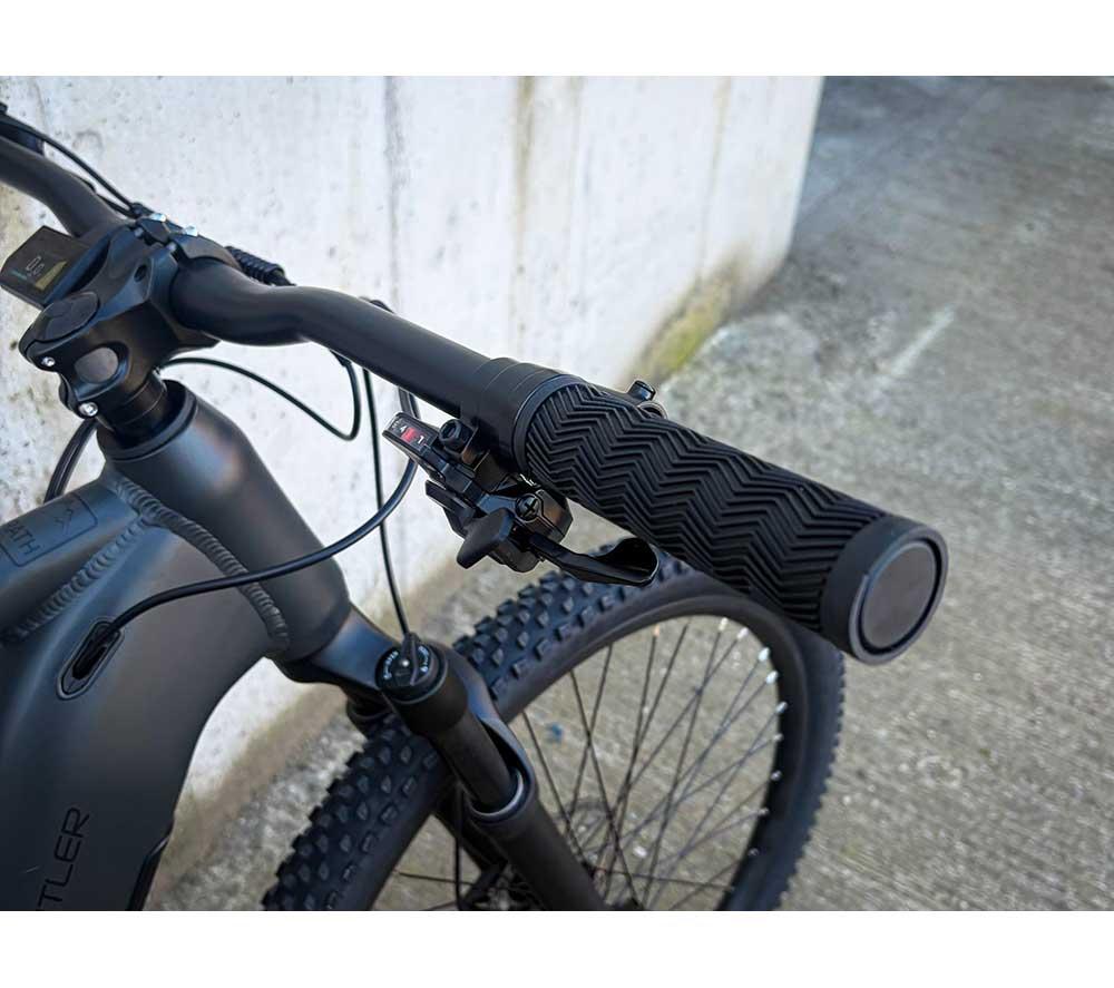 CLAUD BUTLER Wrath 2.0 Cues Medium Electric Mountain Bike - Black & Brown image number 6 of 10
