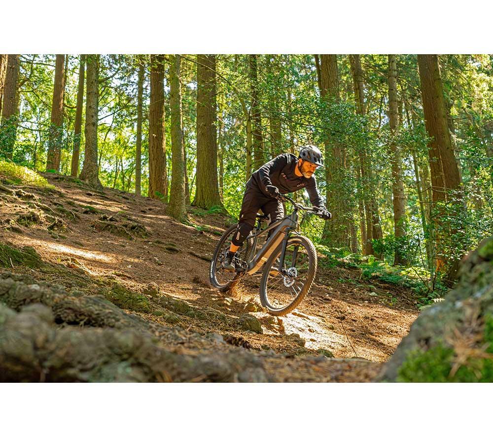 CLAUD BUTLER Wrath 2.0 Cues Medium Electric Mountain Bike - Black & Brown image number 8 of 10