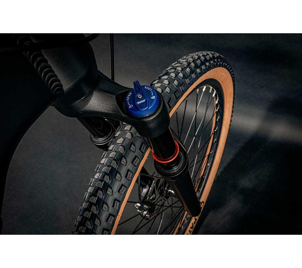 CLAUD BUTLER Wrath 2.0 Cues Medium Electric Mountain Bike - Black & Brown image number 9 of 10