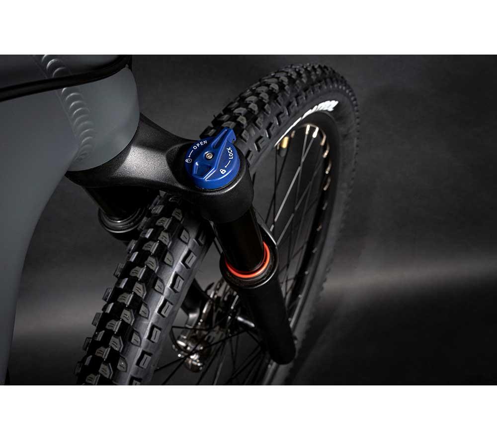 CLAUD BUTLER Wrath 1.0 Cues Medium Electric Mountain Bike - Grey image number 9 of 10