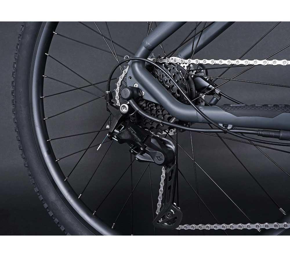 CLAUD BUTLER Wrath 1.0 Cues Large Electric Mountain Bike - Grey image number 2 of 8