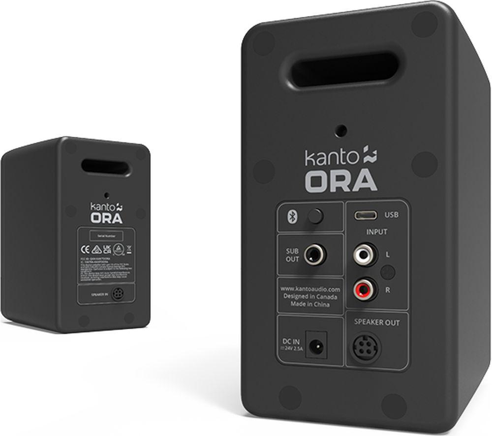 KANTO AUDIO ORA Bluetooth Speaker - Matte Black image number 2 of 2