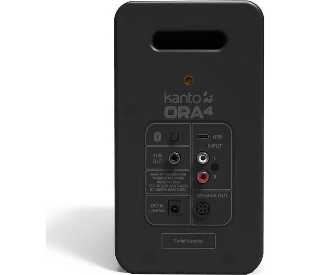 KANTO AUDIO ORA 4 Bluetooth Speaker - Matte Black image number 2 of 7