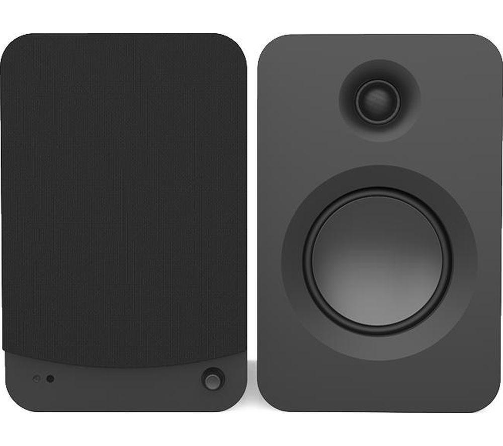 Kanto Audio Ren Bluetooth Bookshelf Speakers - Matte Black, Black