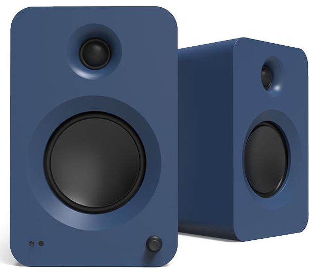 Kanto Audio Ren Bluetooth Bookshelf Speakers - Matte Blue, Blue