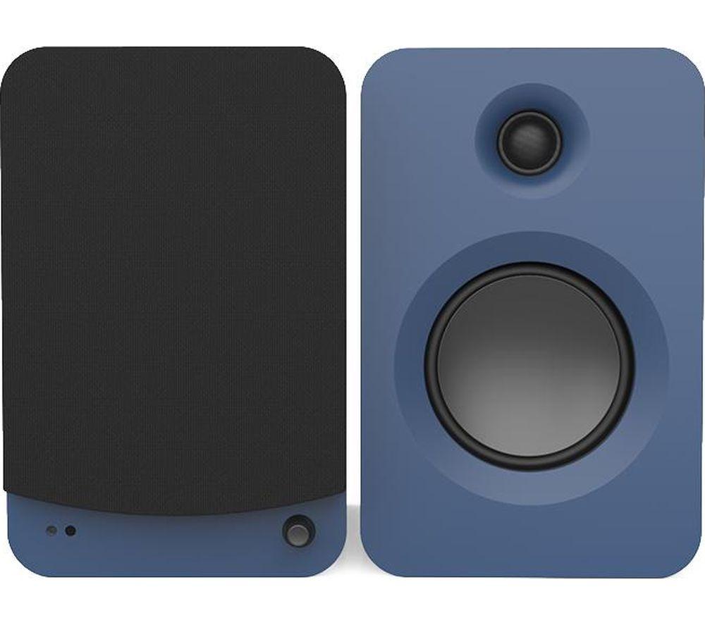 KANTO AUDIO REN Bluetooth Bookshelf Speakers - Matte Blue image number 2 of 3