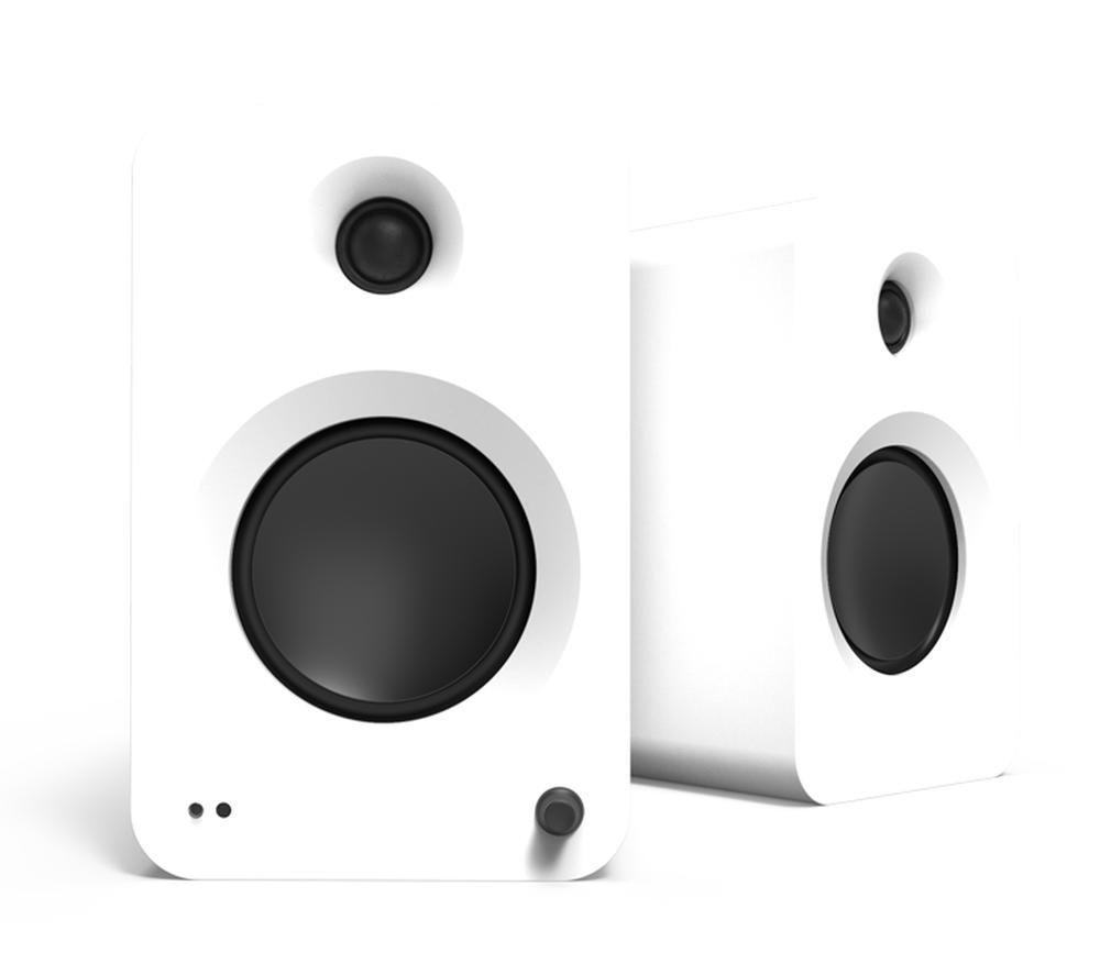 KANTO AUDIO REN Bluetooth Bookshelf Speakers - Matte White image number 2 of 3