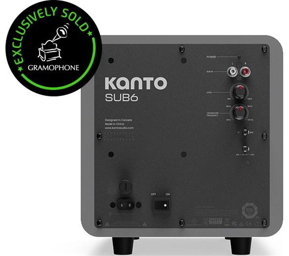 KANTO AUDIO SUB6 Subwoofer - Matte Grey image number 3 of 3