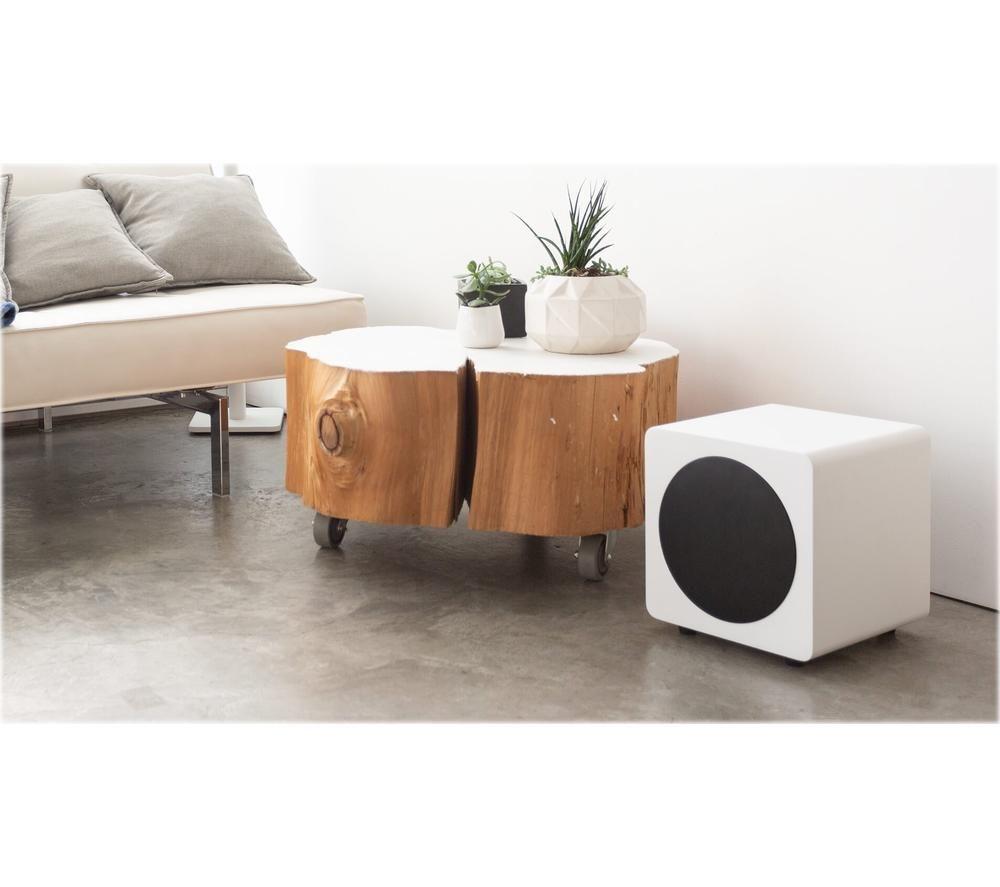 KANTO AUDIO SUB8 Subwoofer - Vinyl White image number 2 of 4