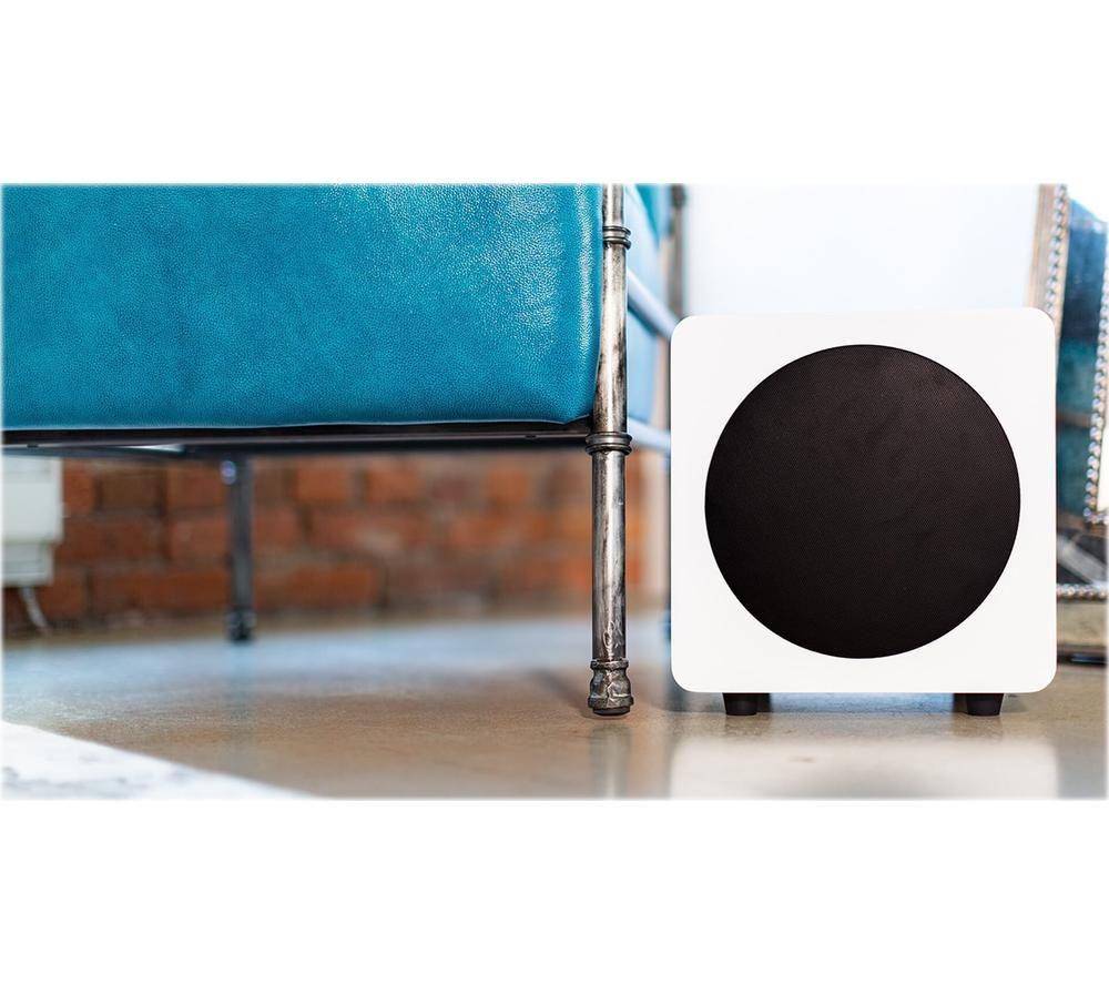 KANTO AUDIO SUB8 Subwoofer - Vinyl White image number 3 of 4