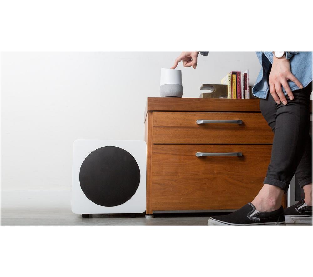 KANTO AUDIO SUB8 Subwoofer - Vinyl White image number 4 of 4