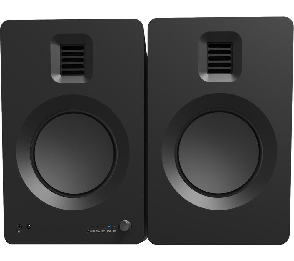 Nearly New - Kanto TUK Powered Bookshelf Speaker System - Matte Black - Image 4