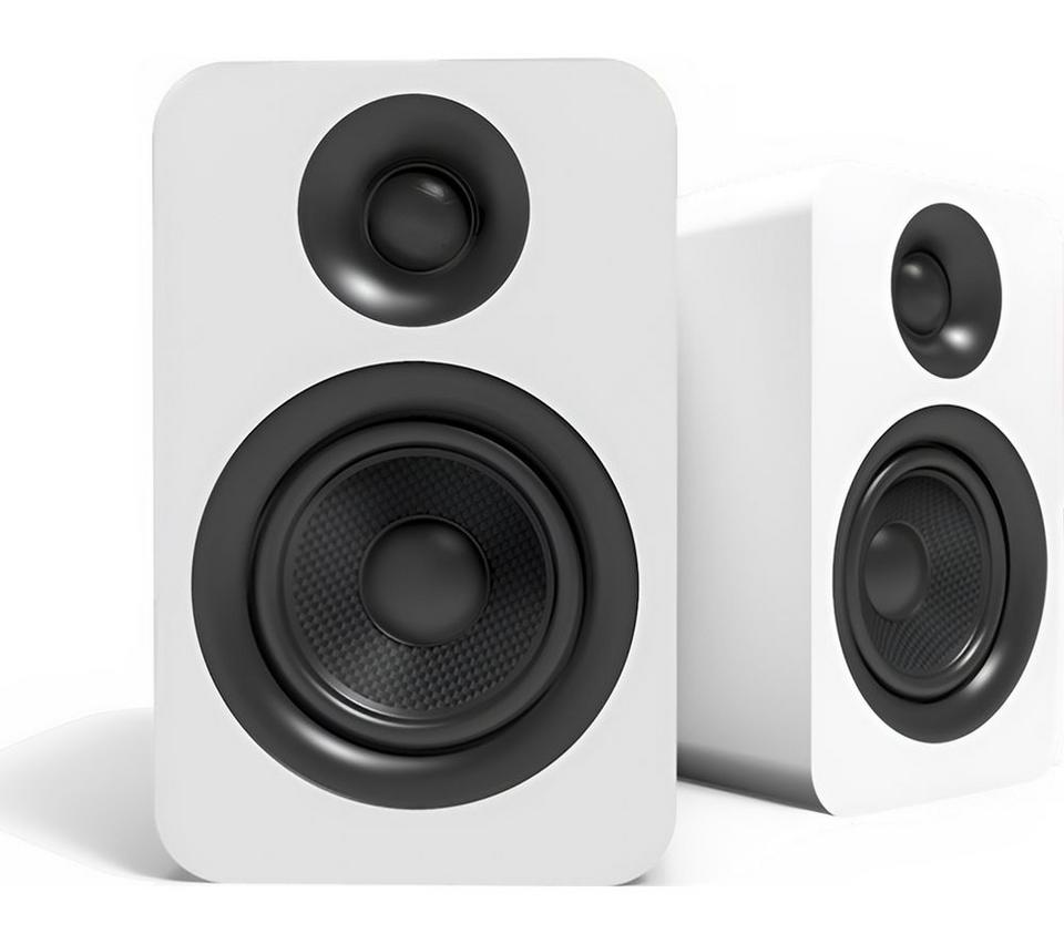 KANTO AUDIO YUP6W Passive Bookshelf Speakers - Matte White