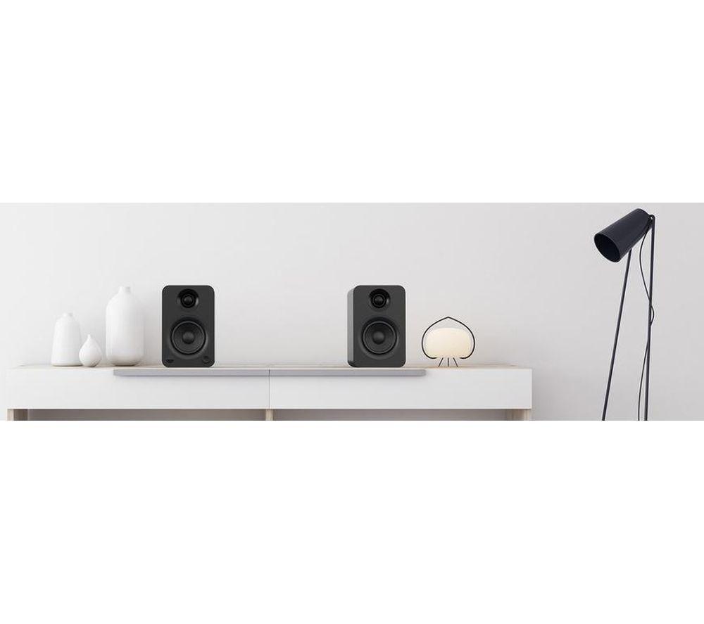 KANTO AUDIO REN YU Powered Bluetooth Desktop Speakers - Matte Black image number 2 of 3