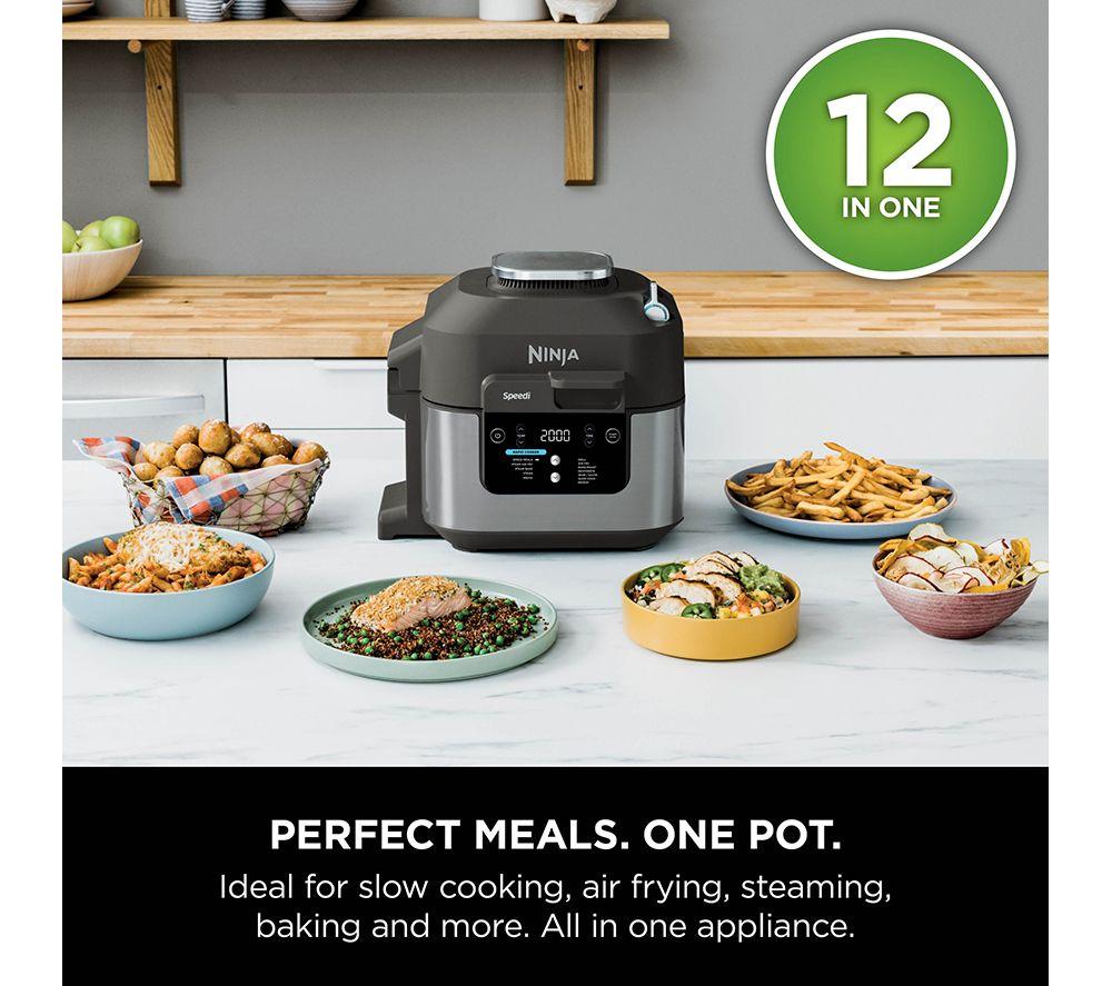 NINJA Speedi 12-in-1 ON500UK Multi-cooker & Air Fryer - Black & Stainless Steel image number 4 of 15