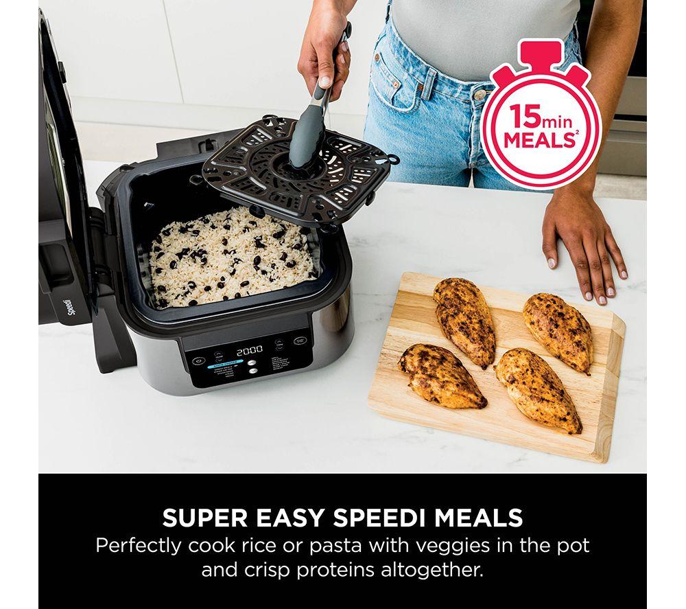 NINJA Speedi 12-in-1 ON500UK Multi-cooker & Air Fryer - Black & Stainless Steel image number 5 of 15